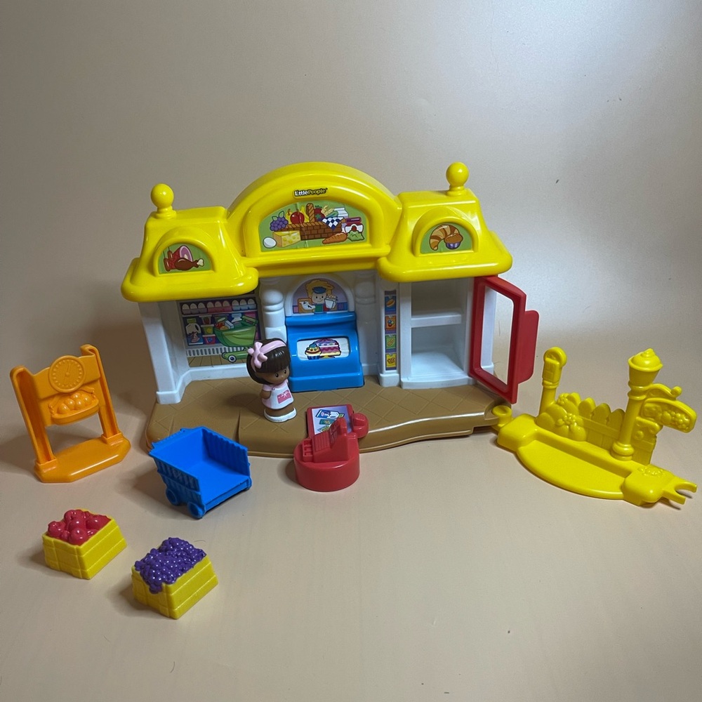 Fisher-Price Little People - Play set, Corner Market